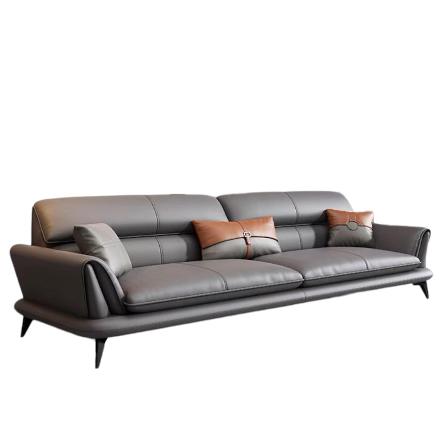 Home Atelier Eton Genuine Cowhide Leather Sofa