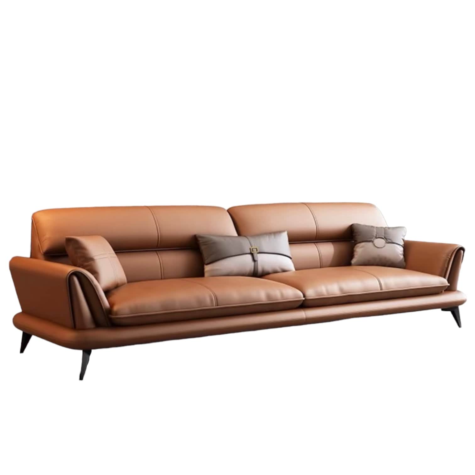 Home Atelier Eton Genuine Cowhide Leather Sofa