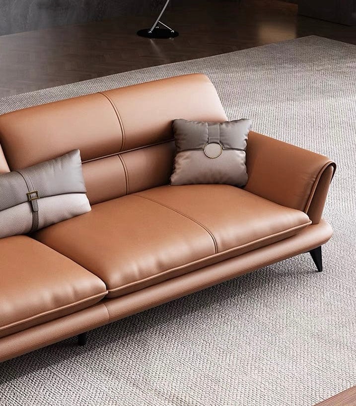 Home Atelier Eton Genuine Cowhide Leather Sofa