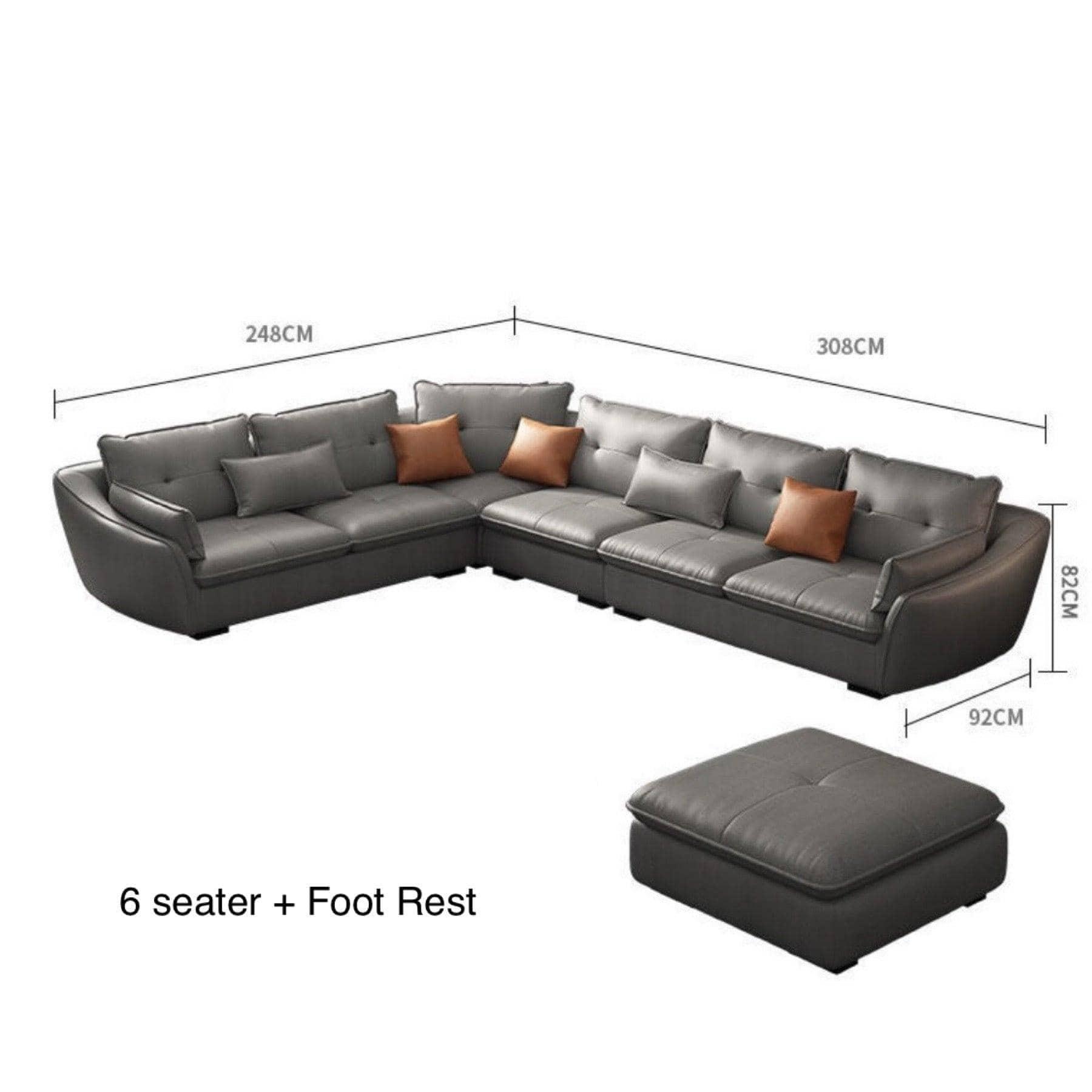 home-atelier-f31a Aquaria Sectional Sofa