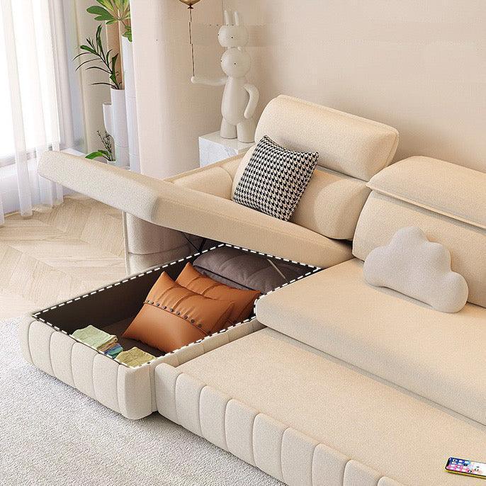 home-atelier-f31a Ariyo Scratch Resistant Storage Sofa Bed