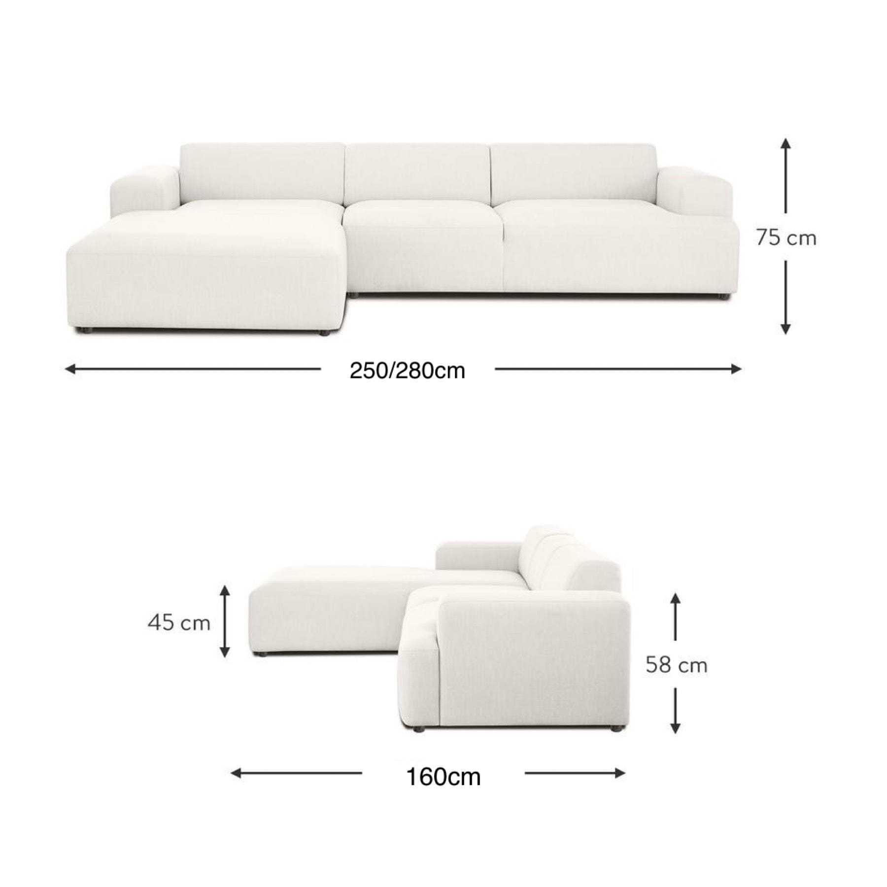 home-atelier-f31a Beatrice Sectional Sofa