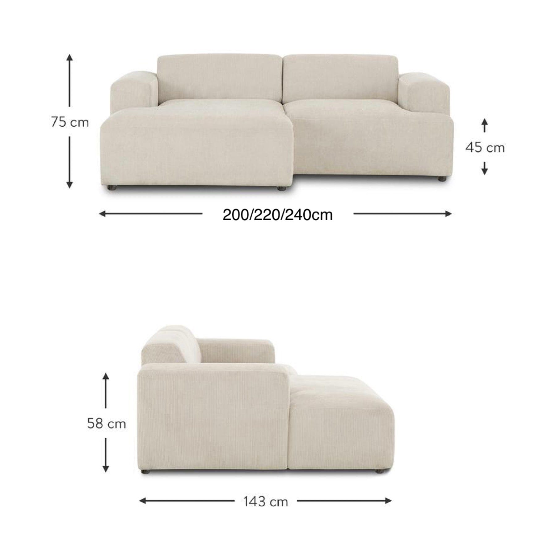 home-atelier-f31a Beatrice Sectional Sofa