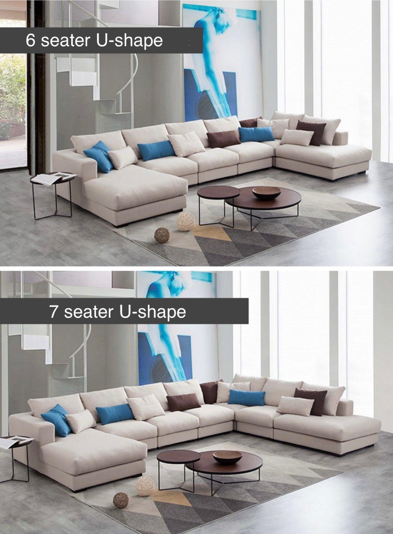 home-atelier-f31a Bellini Sectional L-shape Corner Seat Sofa