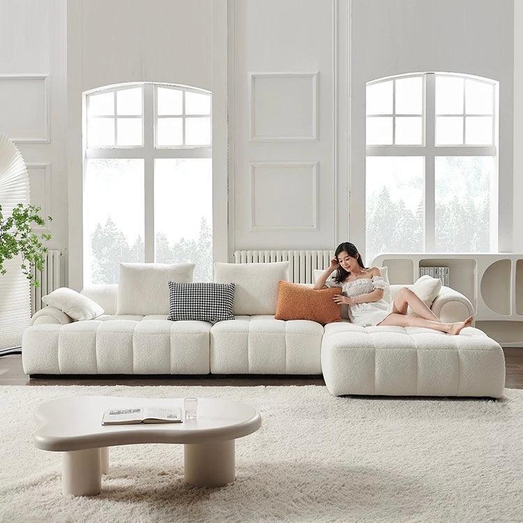 home-atelier-f31a Camila Performance Boucle Sectional Sofa