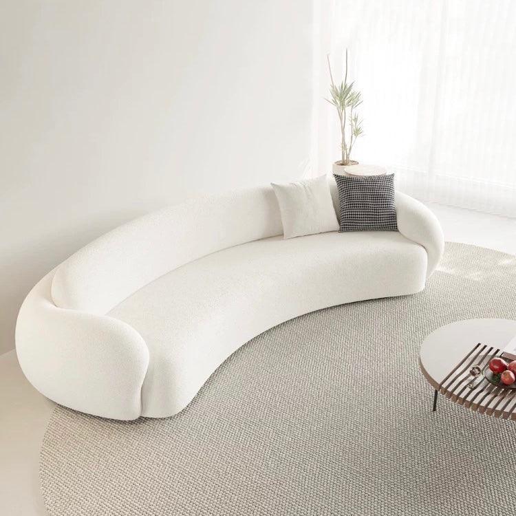 home-atelier-f31a Carlo Performance Boucle Curve Sofa