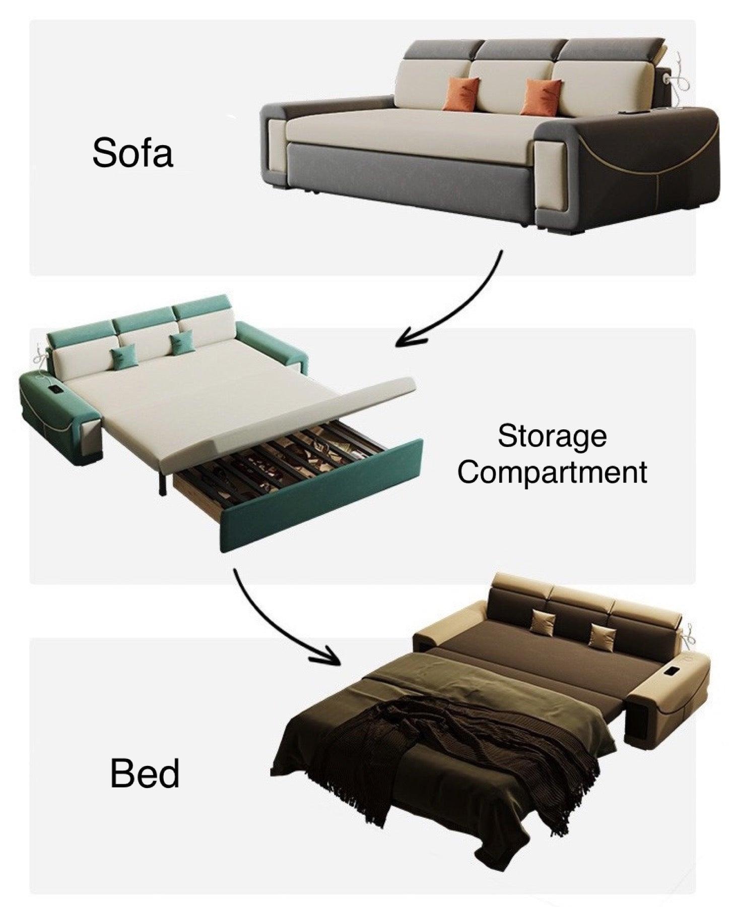 home-atelier-f31a Casllini Storage Sofa Bed