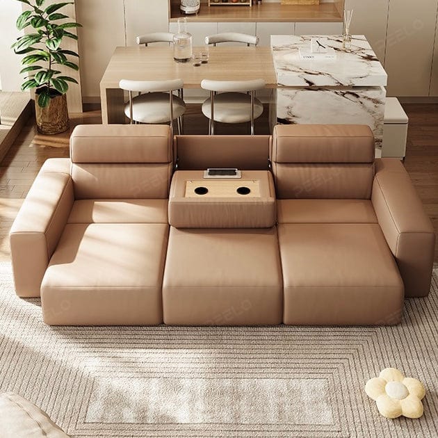 home-atelier-f31a Eron Electric Leather Sofa Bed