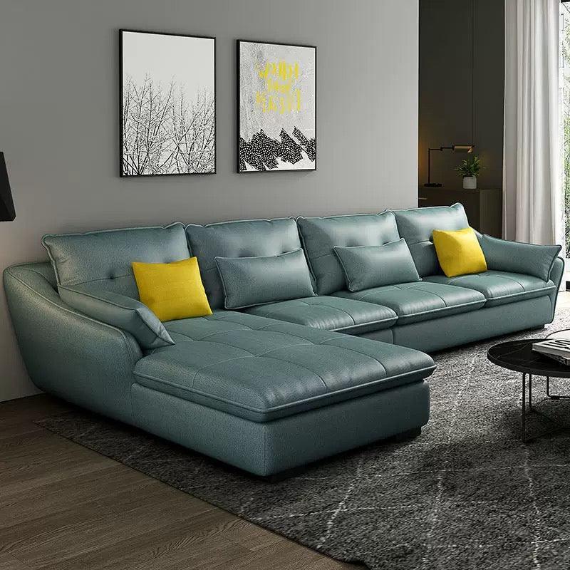 home-atelier-f31a Leather-Aire / 3 seater/ Length 200cm / S101 Aquaria Sectional Sofa