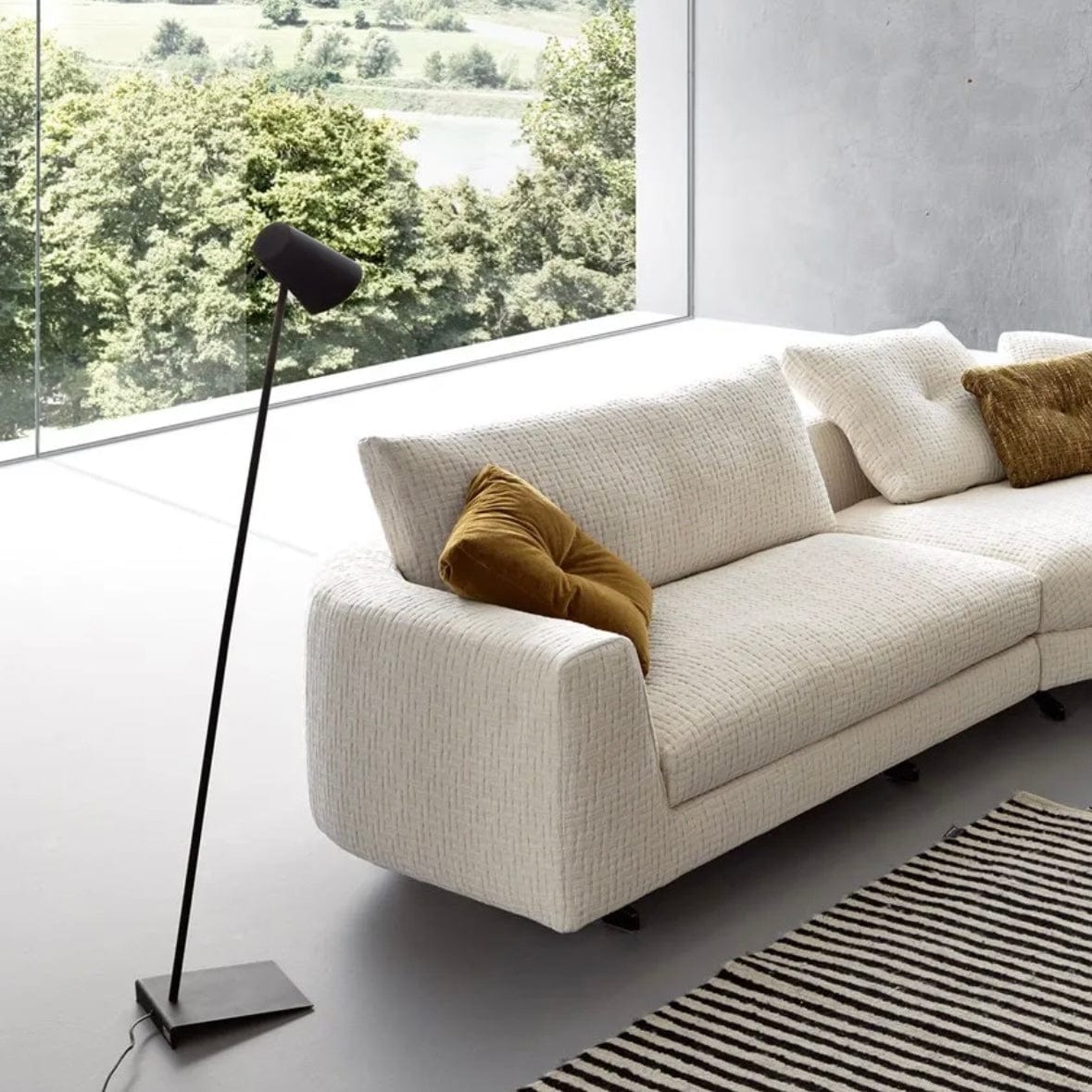 home-atelier-f31a Lincoln Curve Sofa