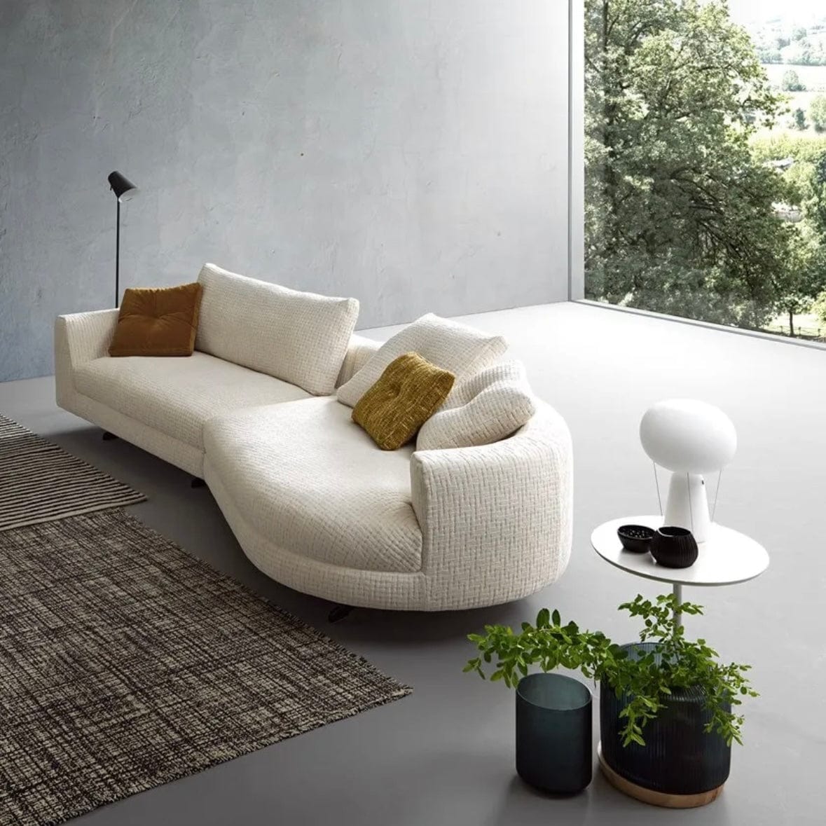 home-atelier-f31a Lincoln Curve Sofa