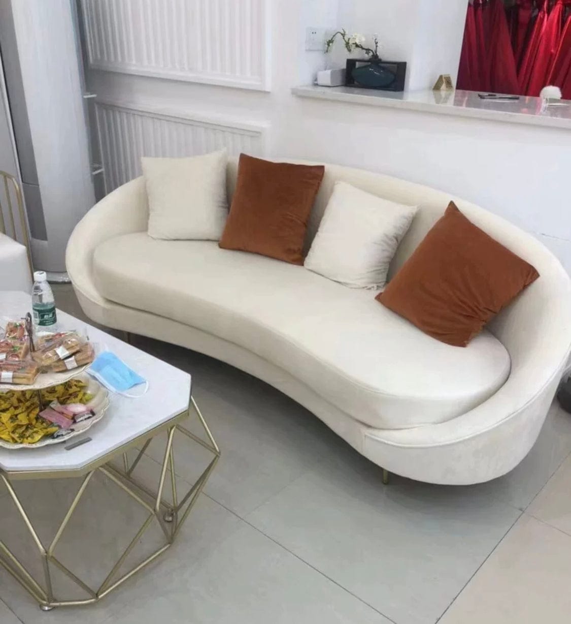 home-atelier-f31a Lorraine Curve Sofa