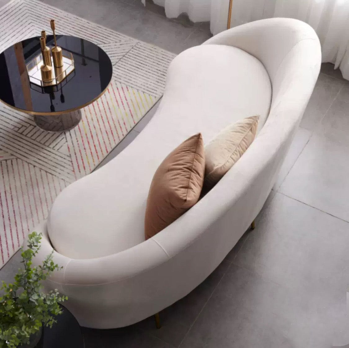 home-atelier-f31a Lorraine Curve Sofa