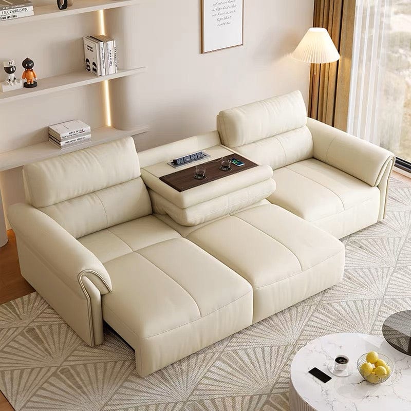 home-atelier-f31a Maca Electric Leather Sofa Bed