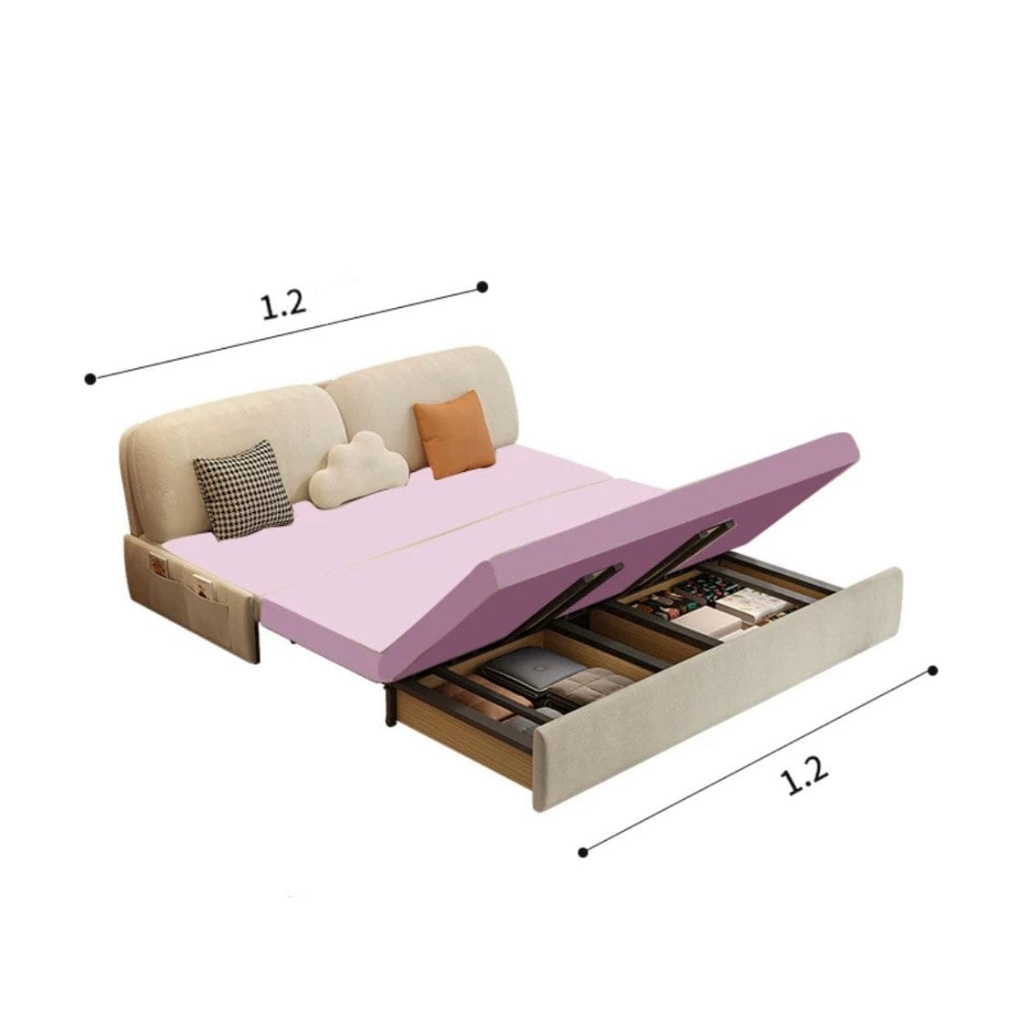 home-atelier-f31a Perry Sofa Bed