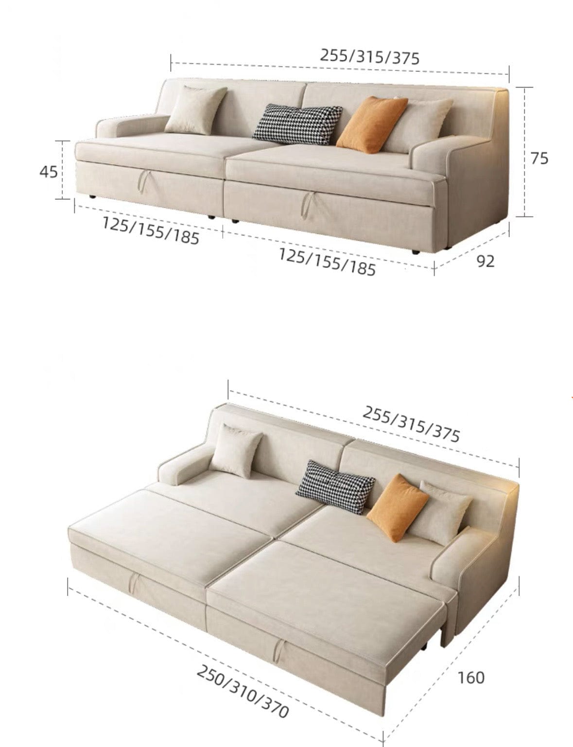 home-atelier-f31a Rise Sofa Bed