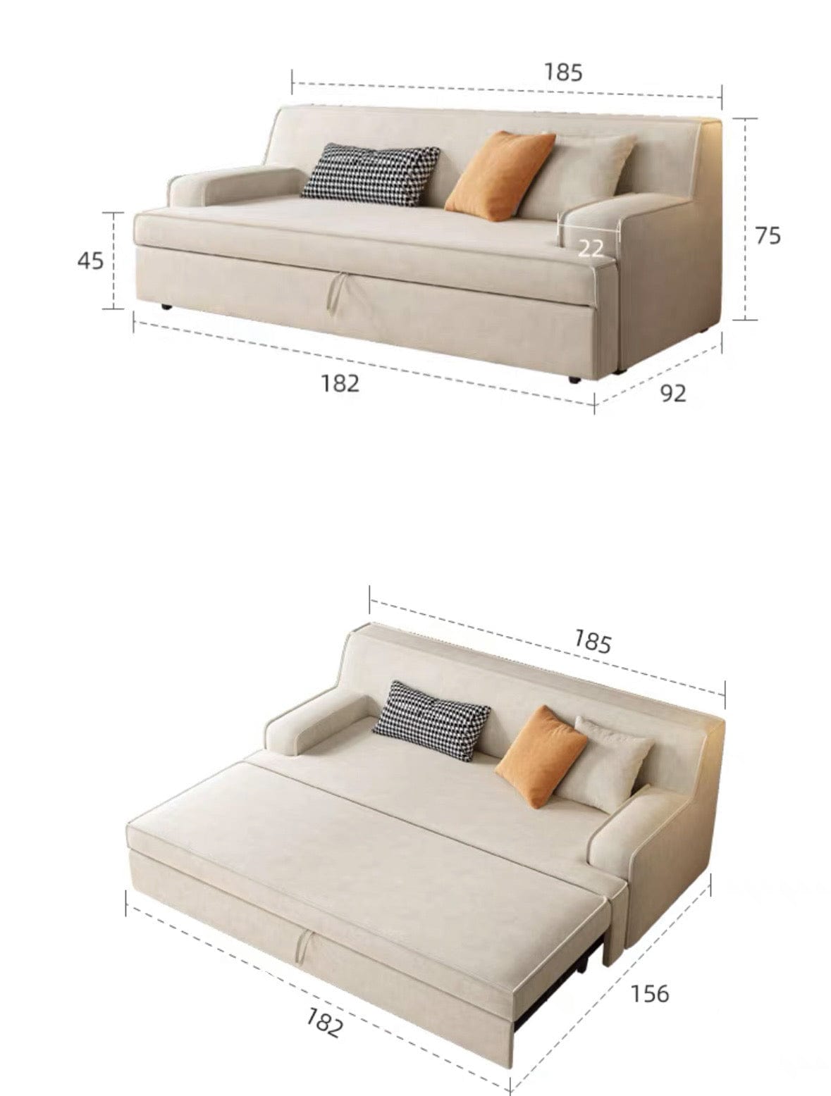 home-atelier-f31a Rise Sofa Bed