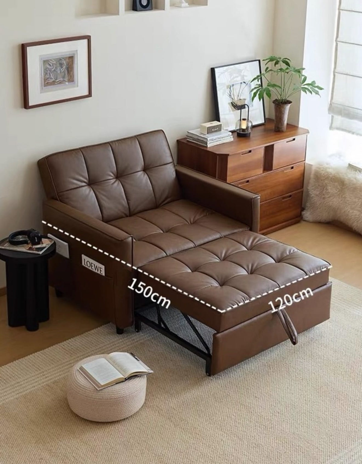 Home Atelier Finn Pull-out Boucle Sofa Bed (Copy 7)