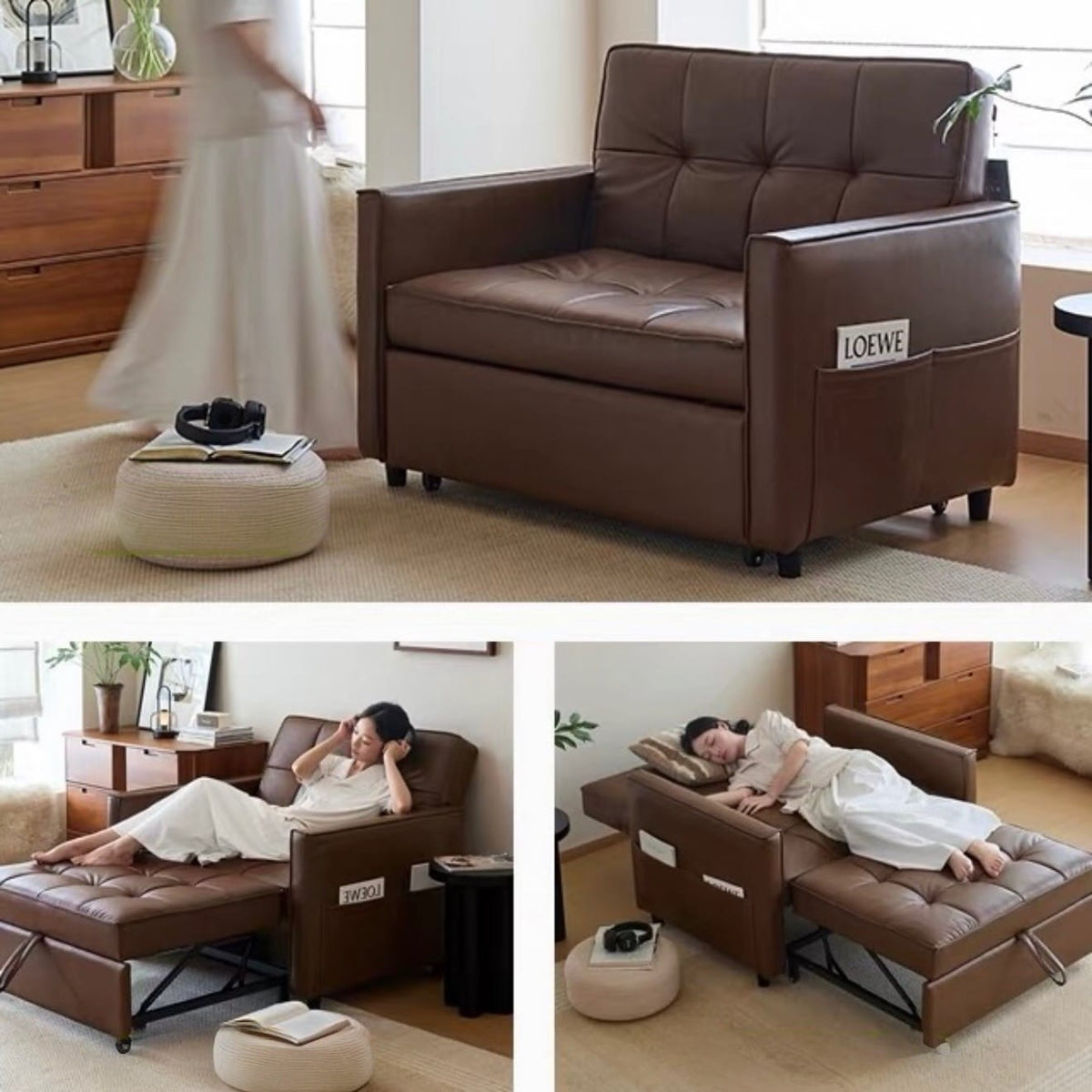 Home Atelier Finn Pull-out Boucle Sofa Bed (Copy 7)