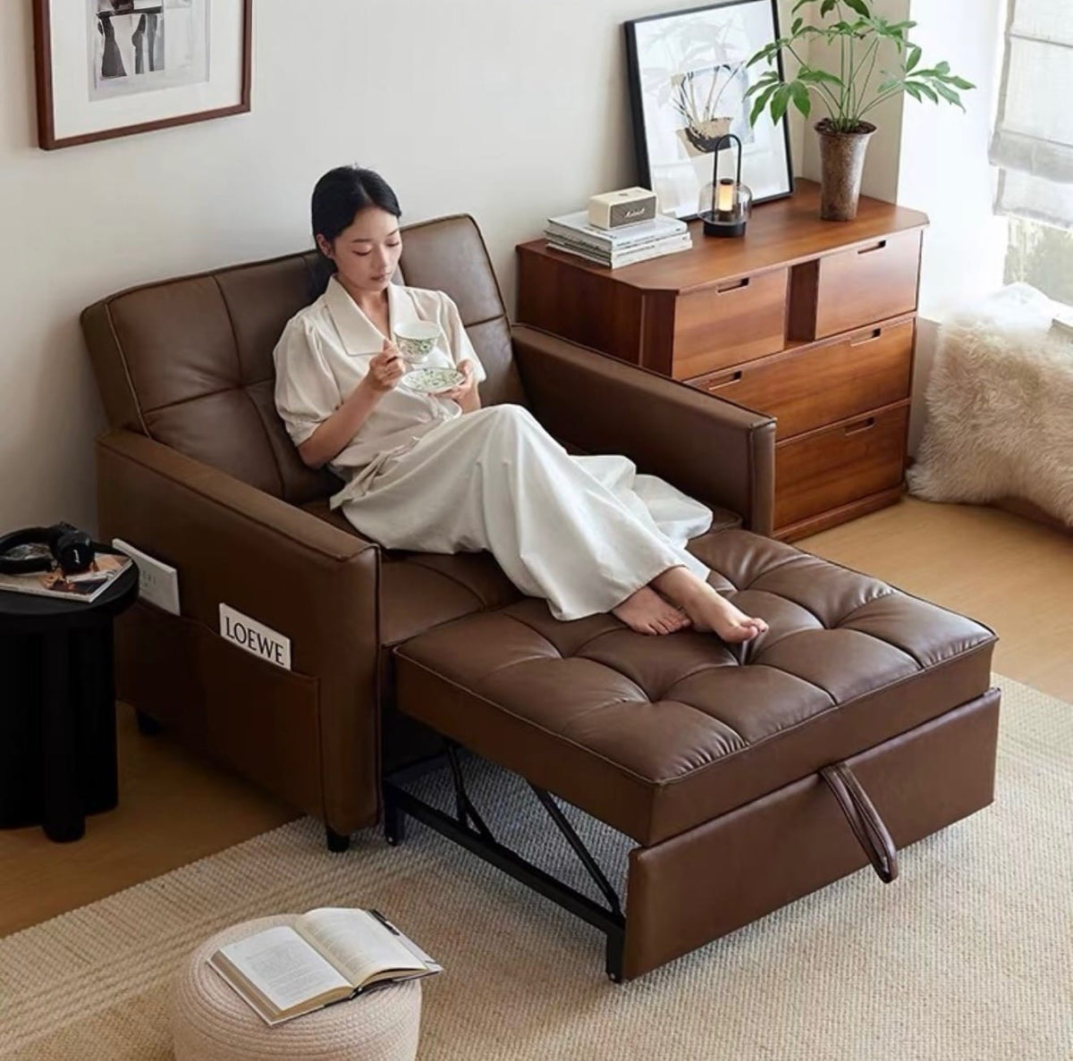 Home Atelier Finn Pull-out Boucle Sofa Bed (Copy 7)