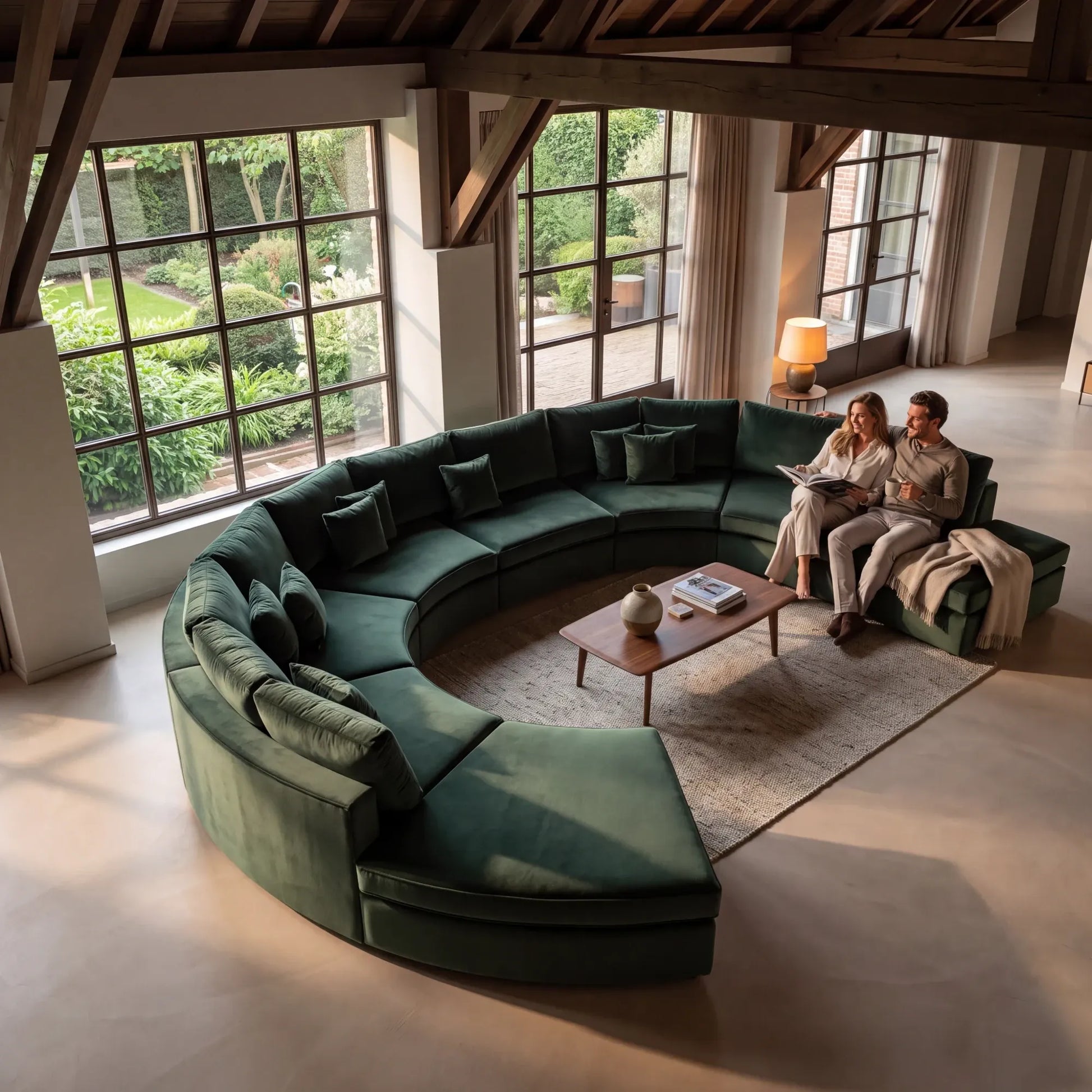 Home Atelier Flenn Curve Sofa