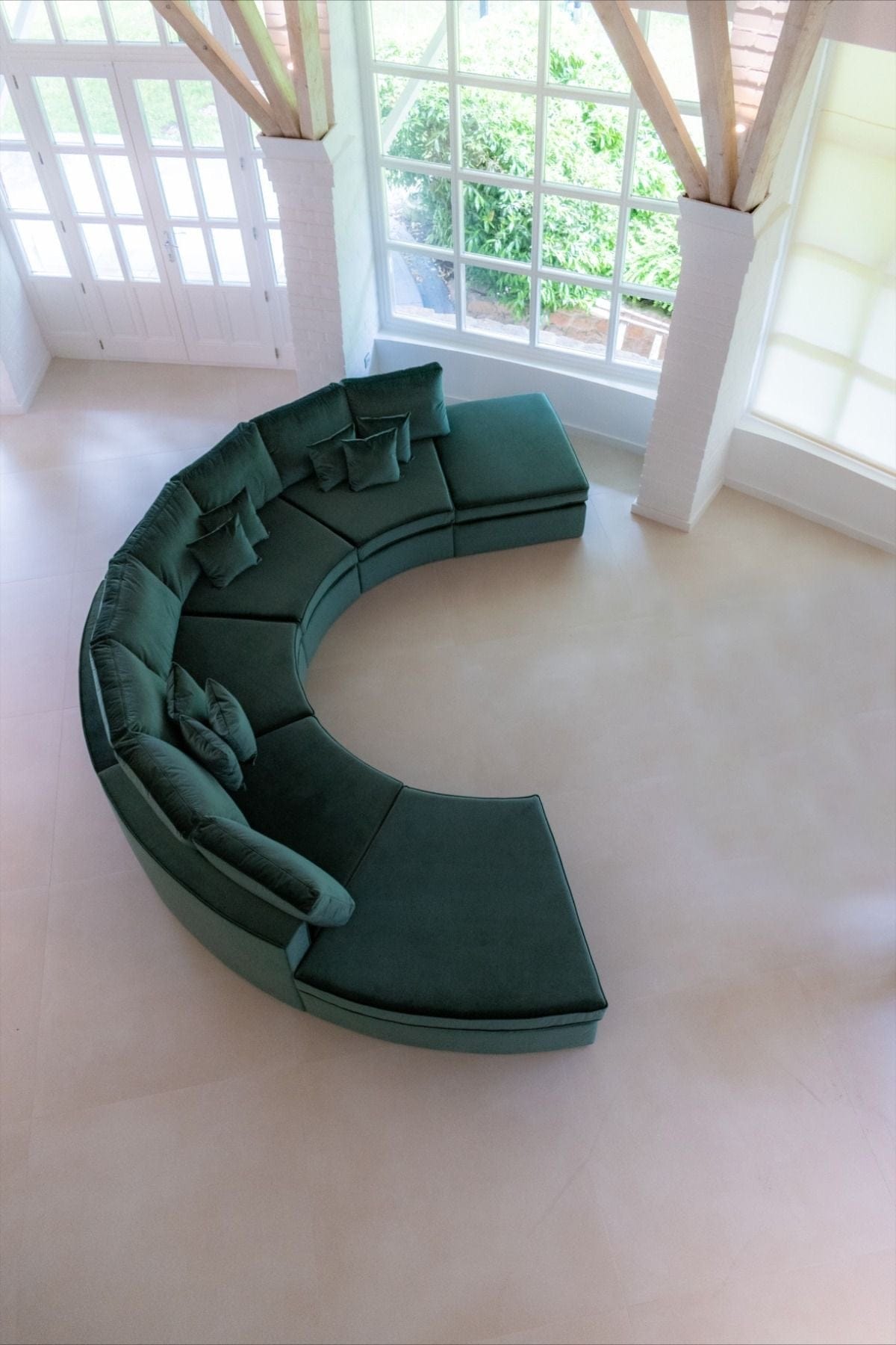 Home Atelier Flenn Curve Sofa