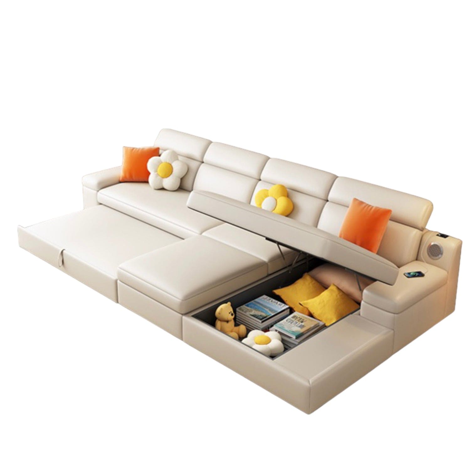 Home Atelier Flor Sectional Sofa Bed