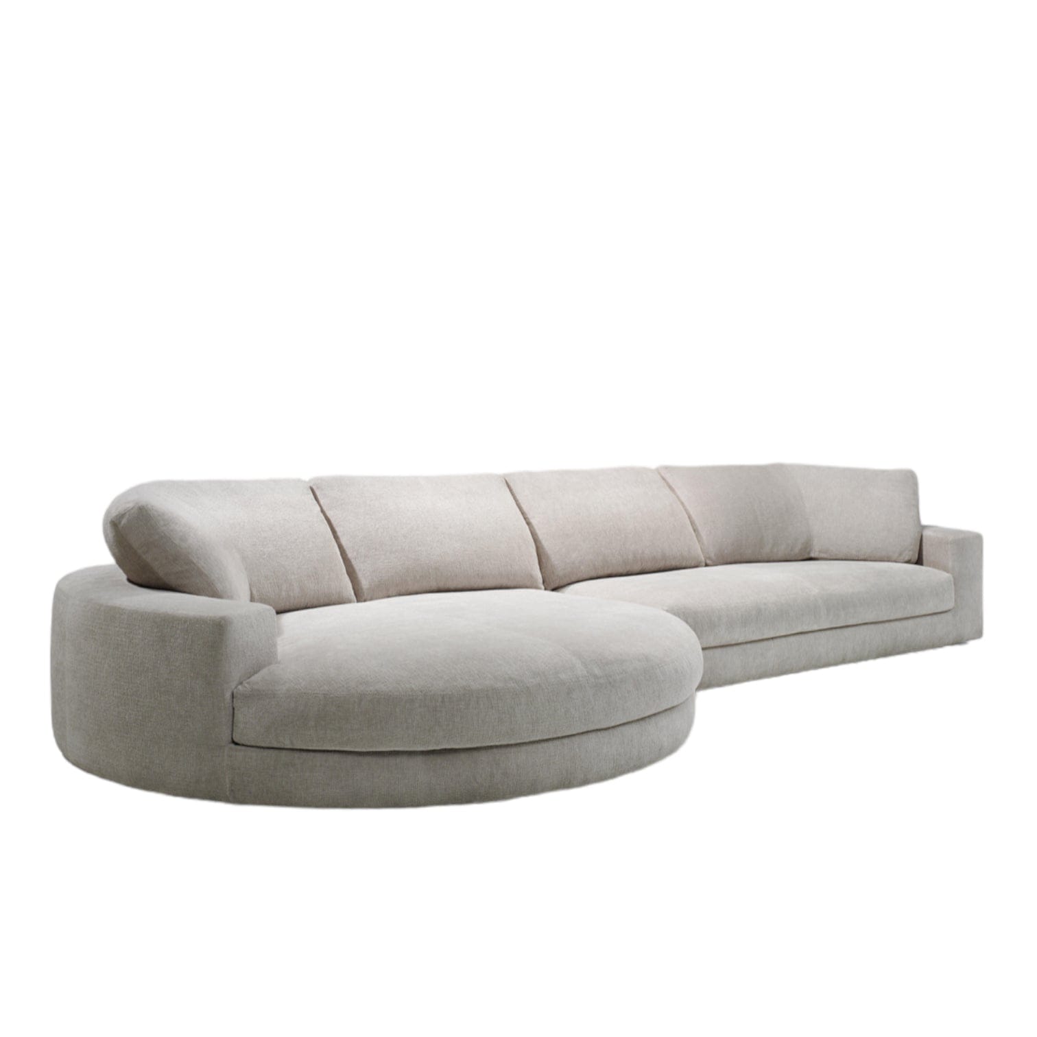 Home Atelier Frances Boucle Sectional Sofa