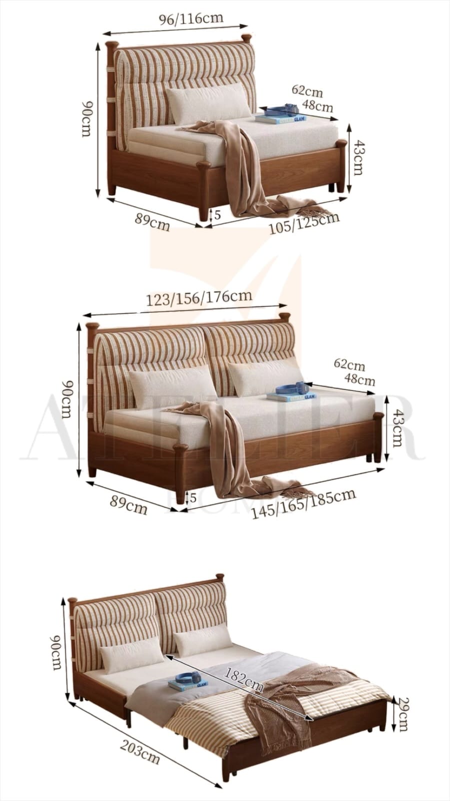 Home Atelier Franken Sofa Bed (Copy 2)