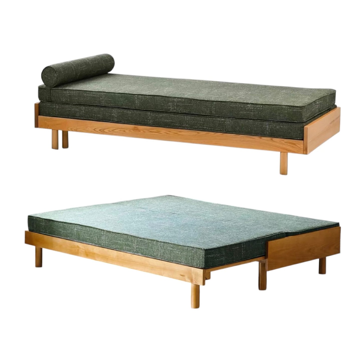 Home Atelier Freddie Pull-out Wooden Sofa Bed (Copy 2)