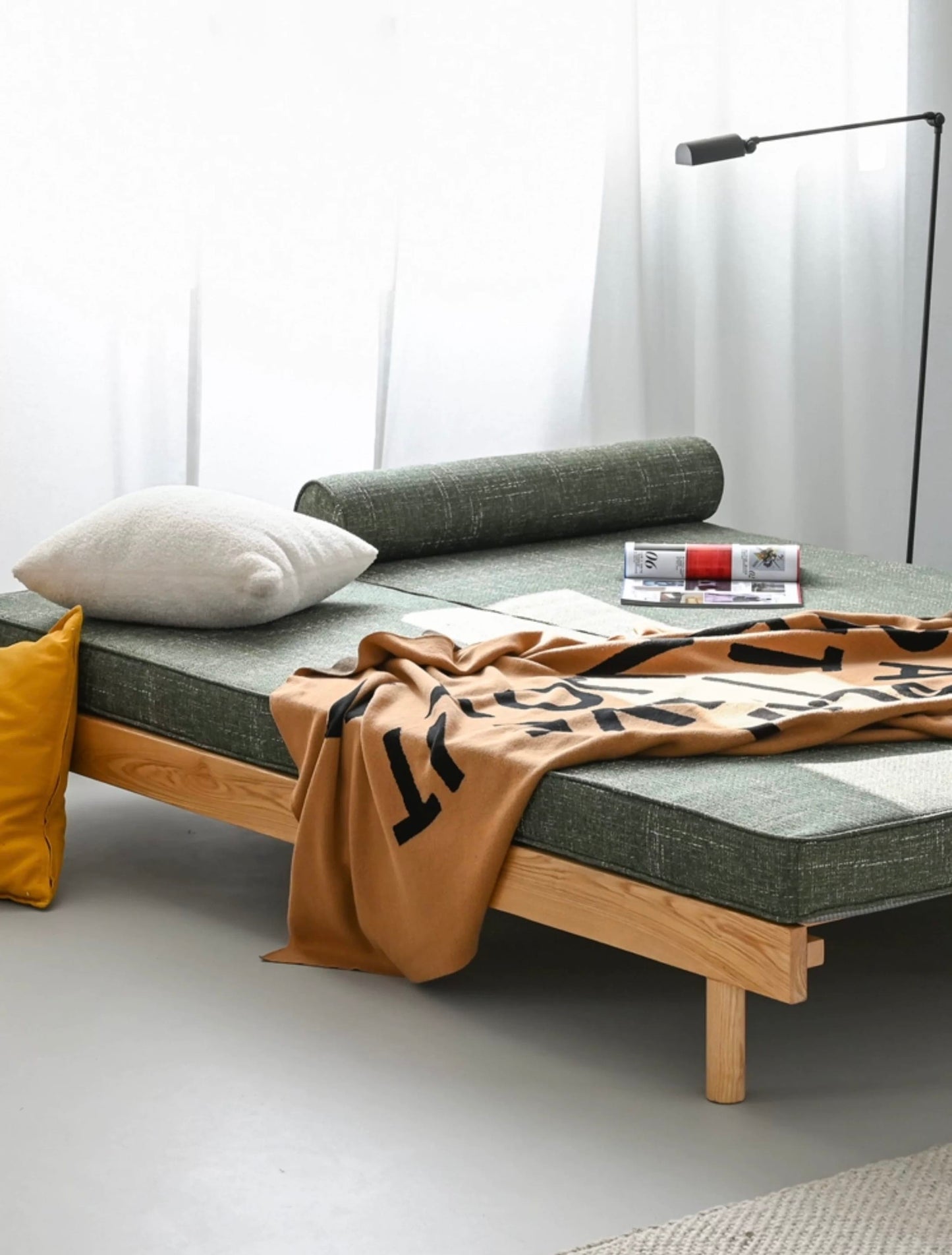Home Atelier Freddie Pull-out Wooden Sofa Bed (Copy 2)