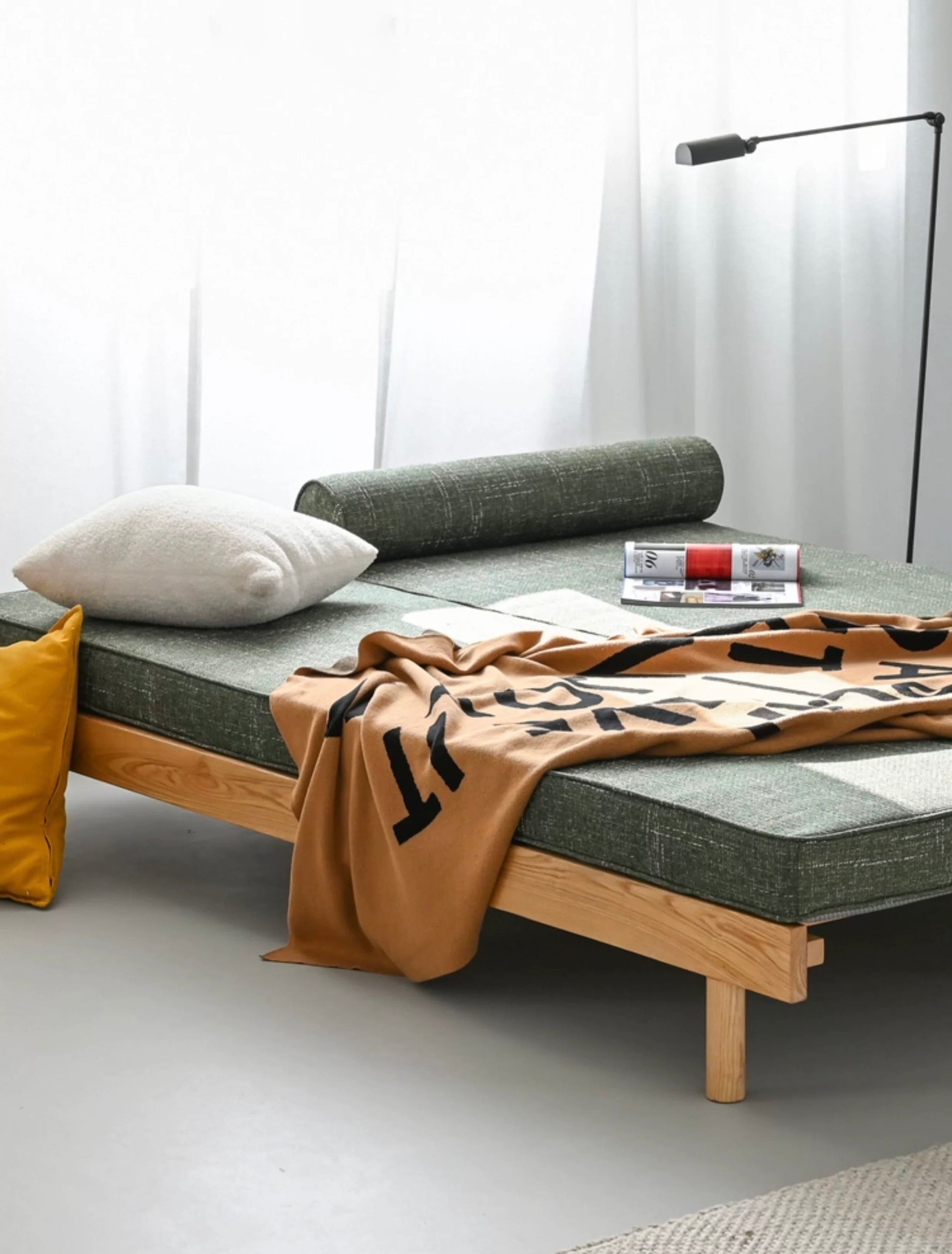 Home Atelier Freddie Pull-out Wooden Sofa Bed (Copy 2)