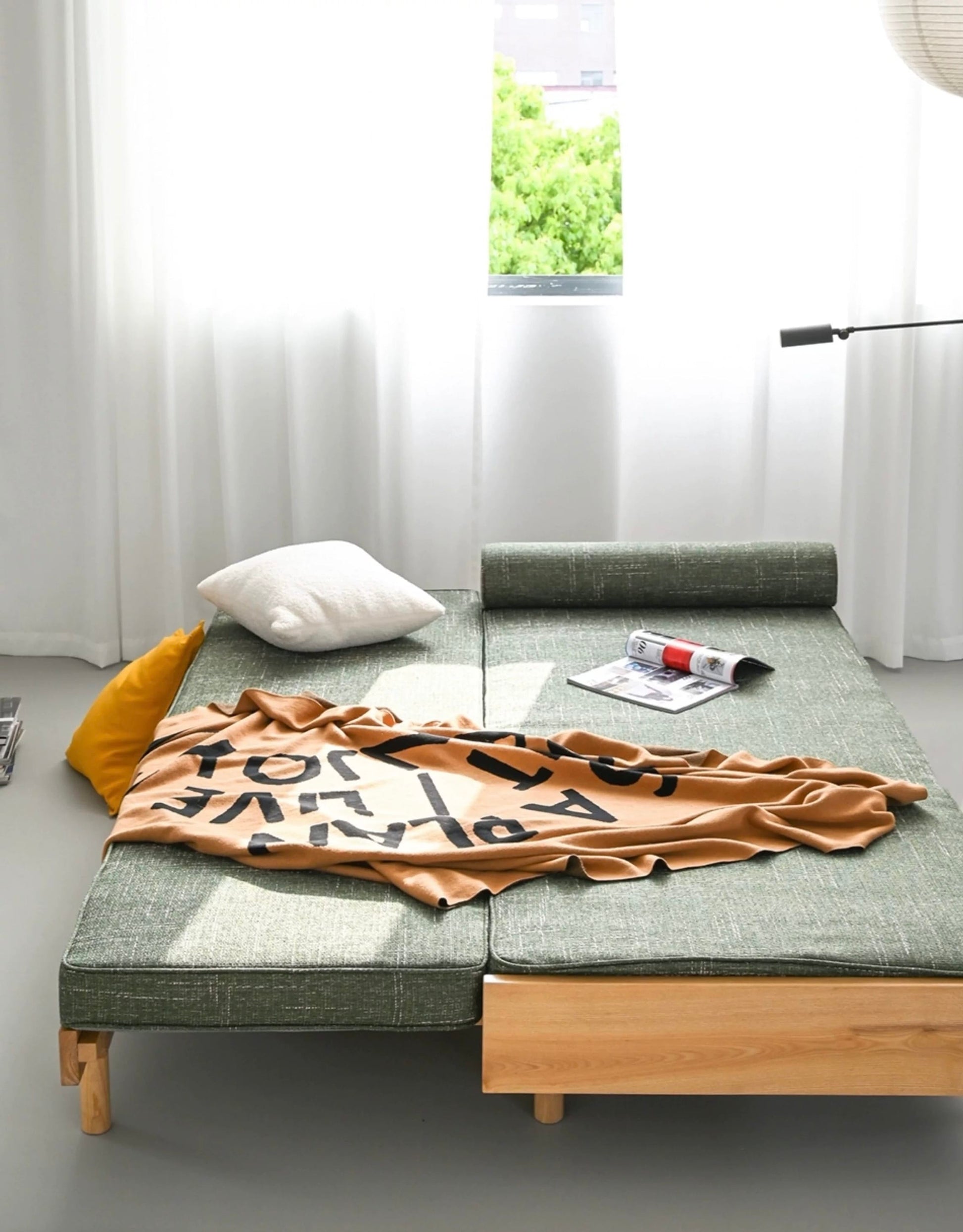 Home Atelier Freddie Pull-out Wooden Sofa Bed (Copy 2)