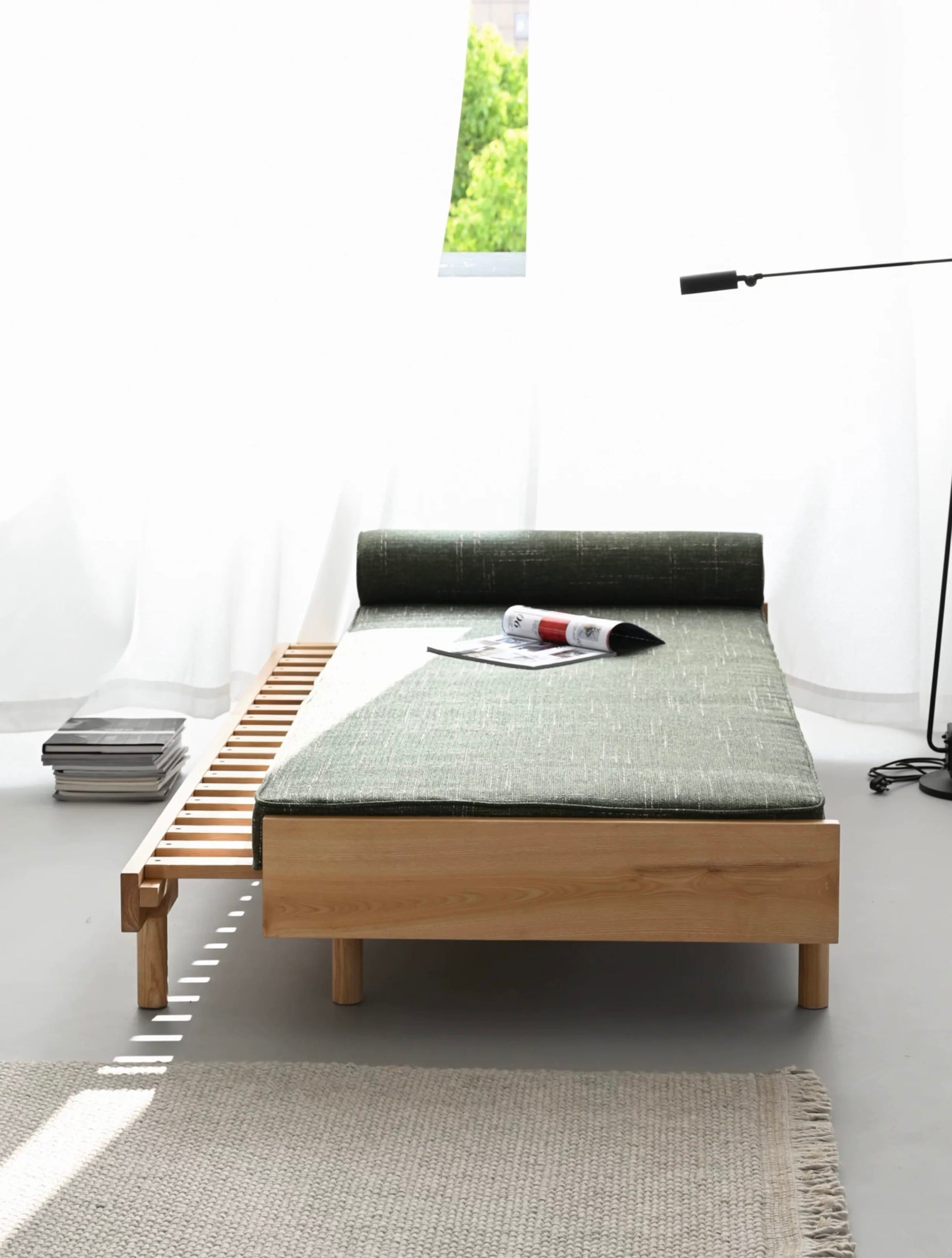 Home Atelier Freddie Pull-out Wooden Sofa Bed (Copy 2)