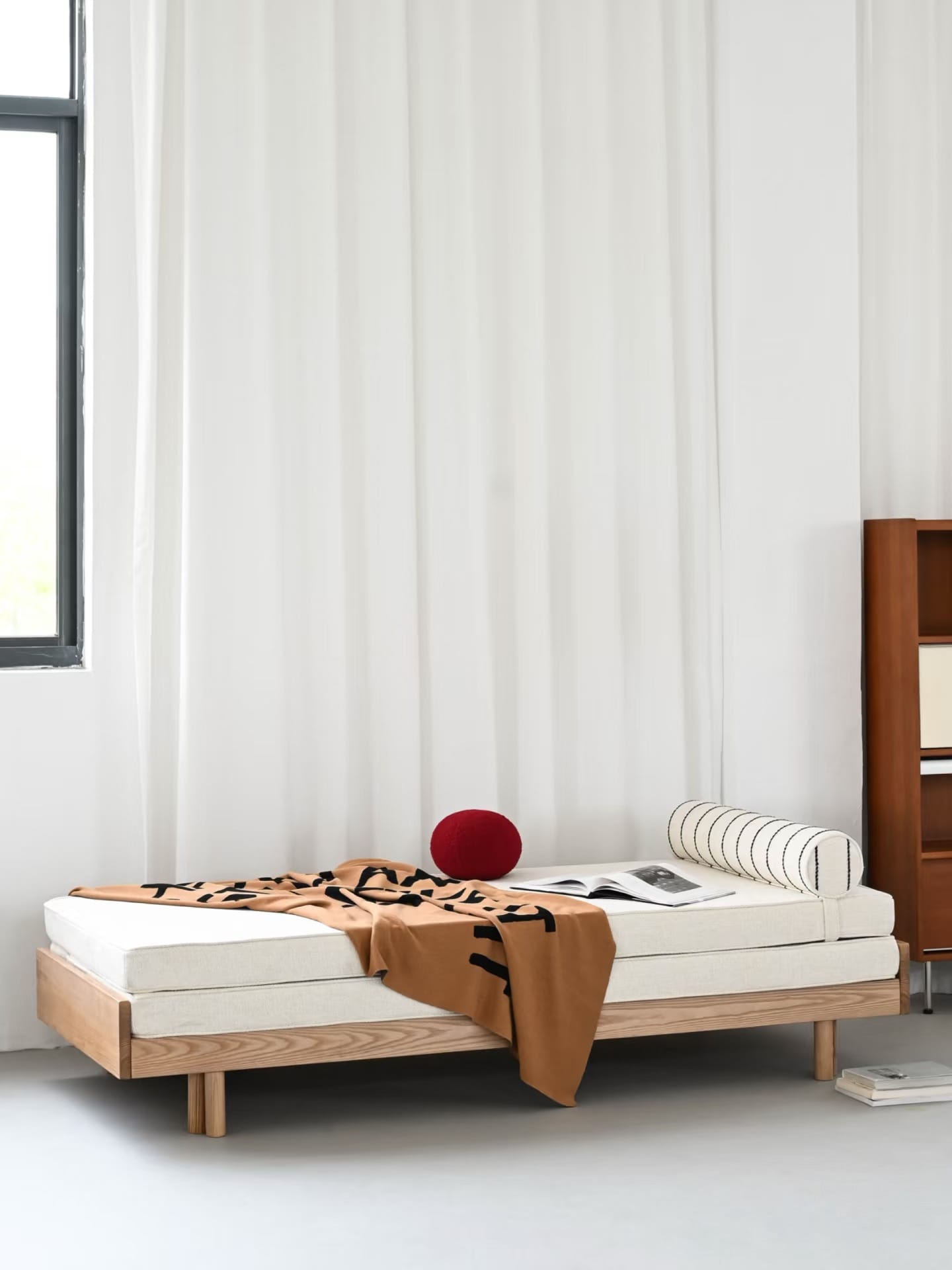 Home Atelier Freddie Pull-out Wooden Sofa Bed (Copy 2)