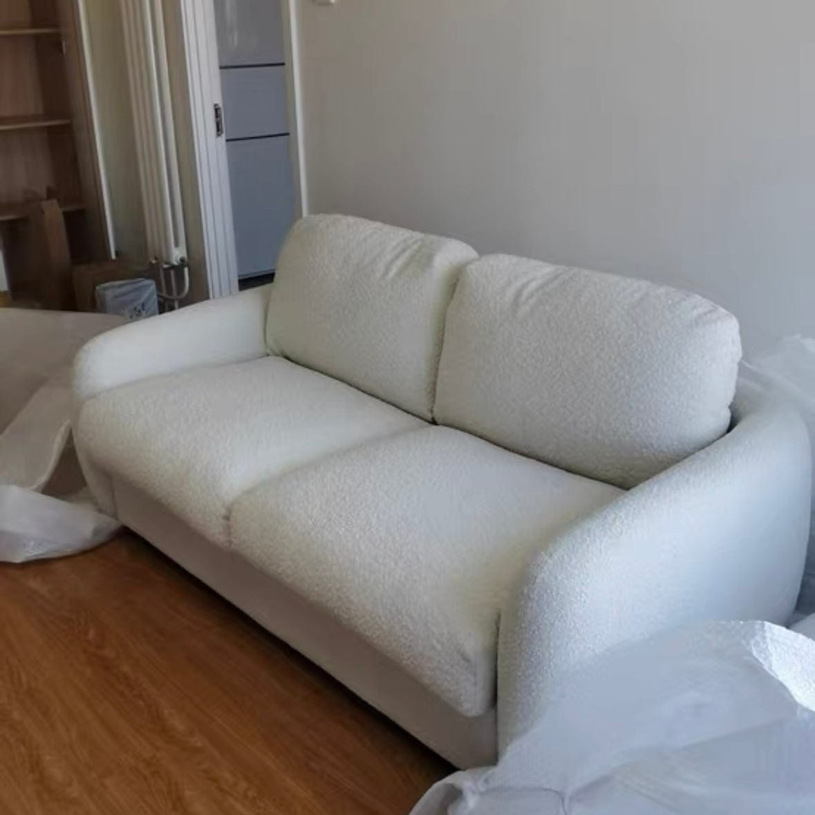 Home Atelier Gabriela Boucle Foldable Sofa Bed