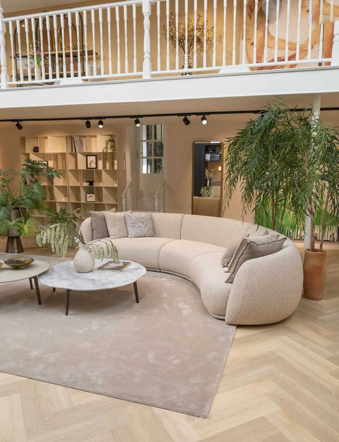 Home Atelier Giselle Sectional Curve Sofa