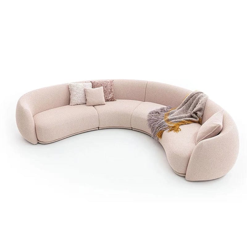 Home Atelier Giselle Sectional Curve Sofa