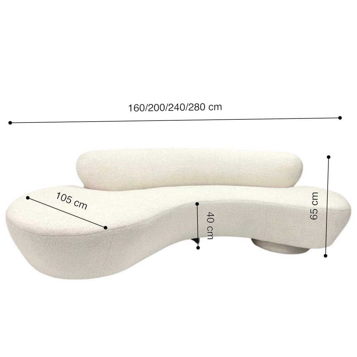 Home Atelier Gracia Curve Sofa