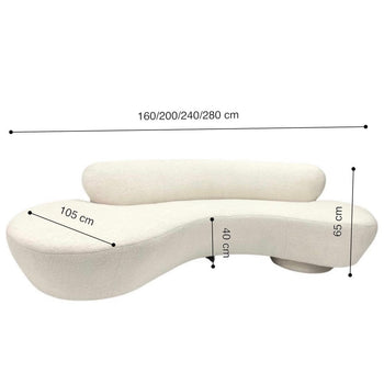 Home Atelier Gracia Curve Sofa