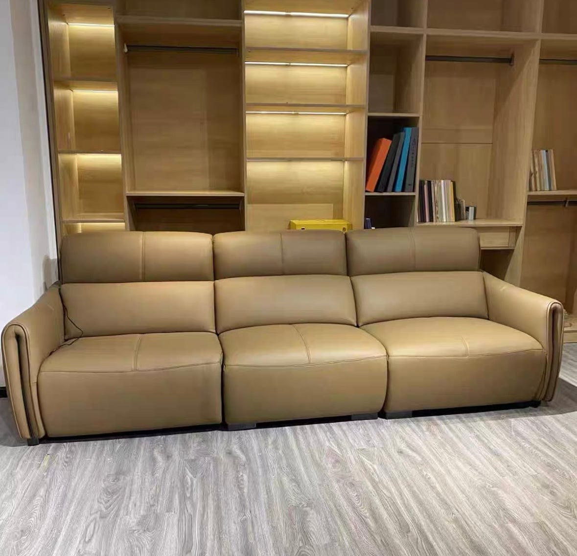 Home Atelier Grecian Electric Recliner Sofa