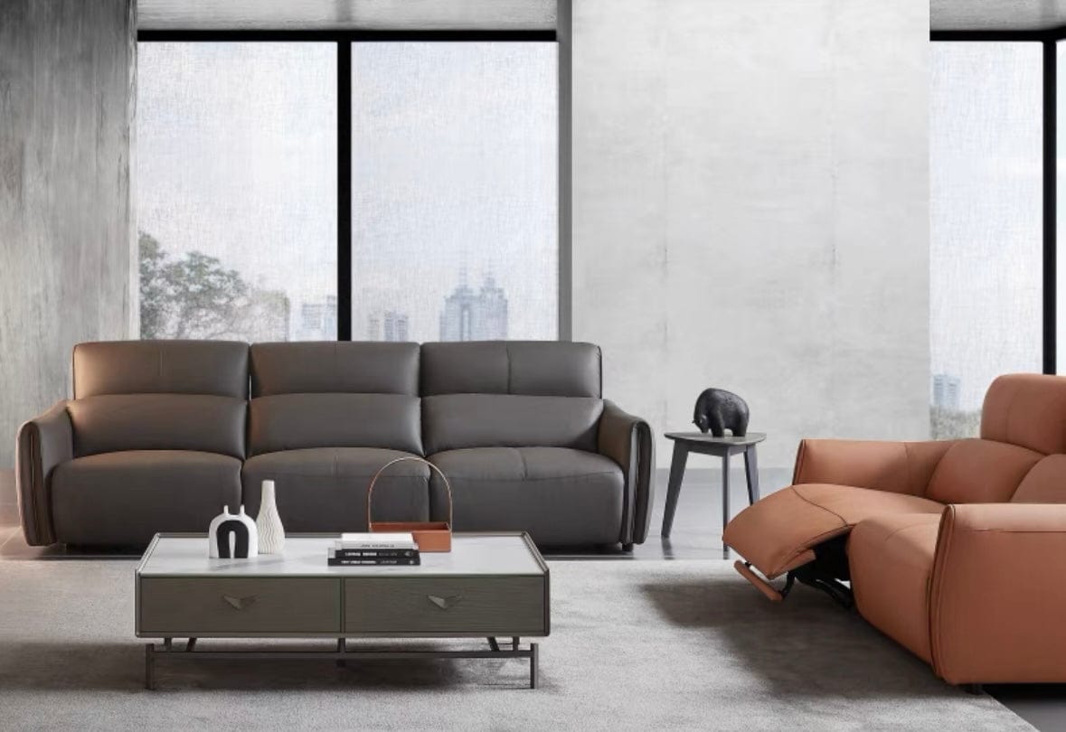 Home Atelier Grecian Electric Recliner Sofa