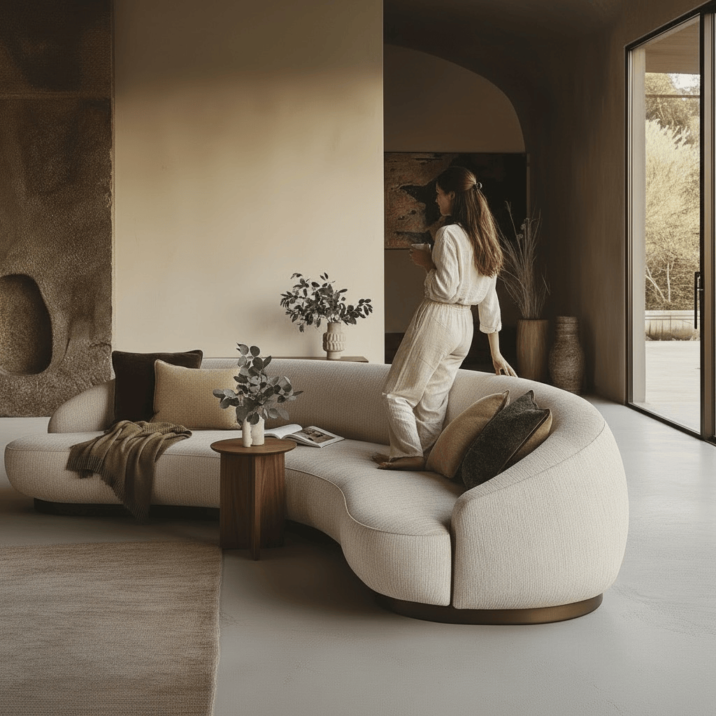 Home Atelier Greg Performance Boucle Curve Sofa (Copy 2)