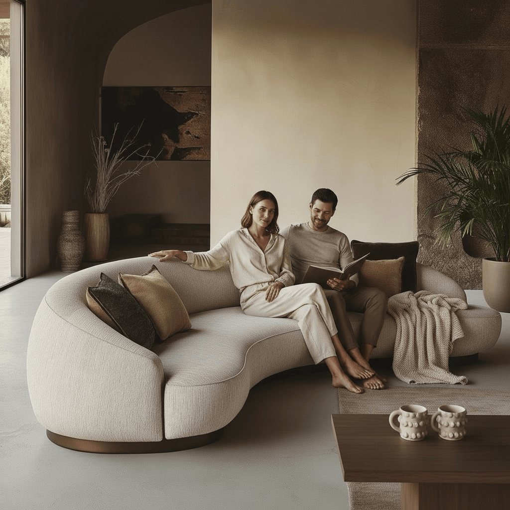 Home Atelier Greg Performance Boucle Curve Sofa (Copy 2)