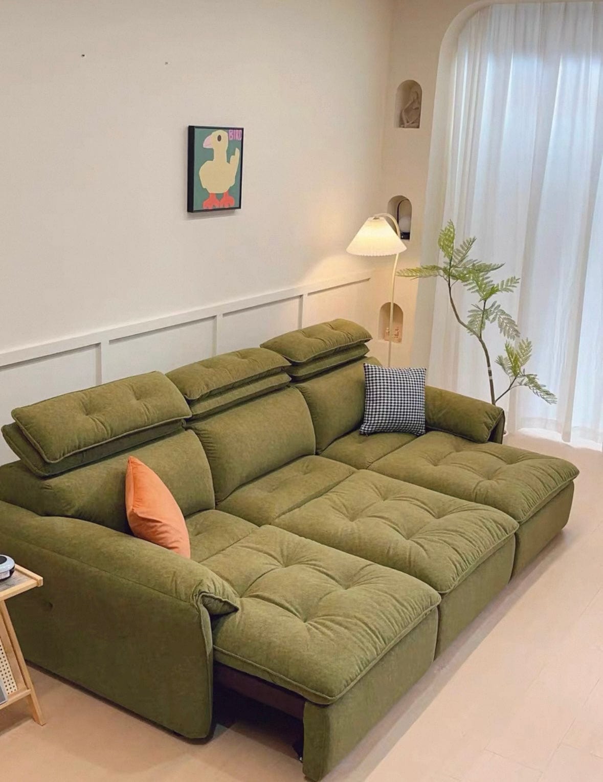 Home Atelier Greken Scratch Resistant Electric Extendable Sofa Bed