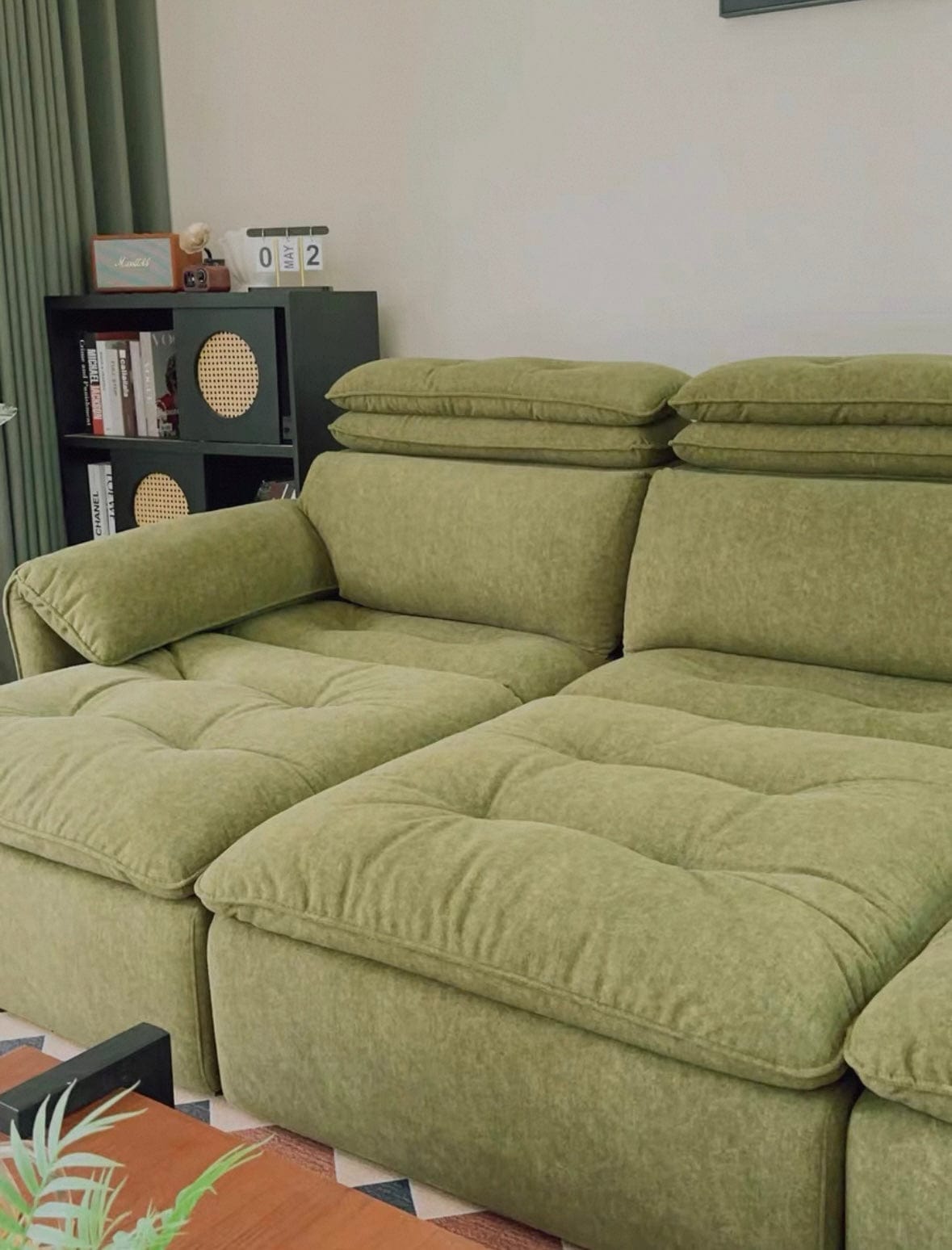 Home Atelier Greken Scratch Resistant Electric Extendable Sofa Bed