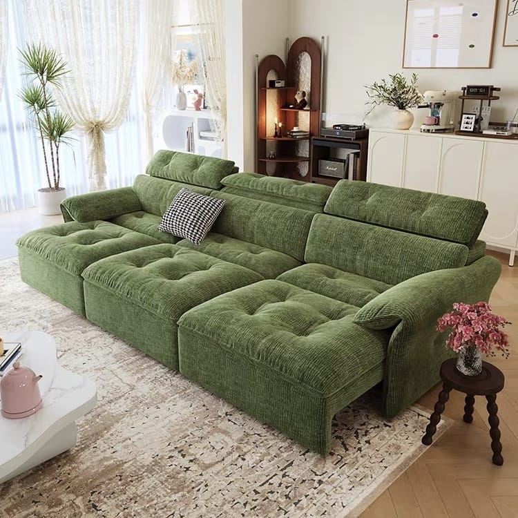 Home Atelier Greken Scratch Resistant Electric Extendable Sofa Bed