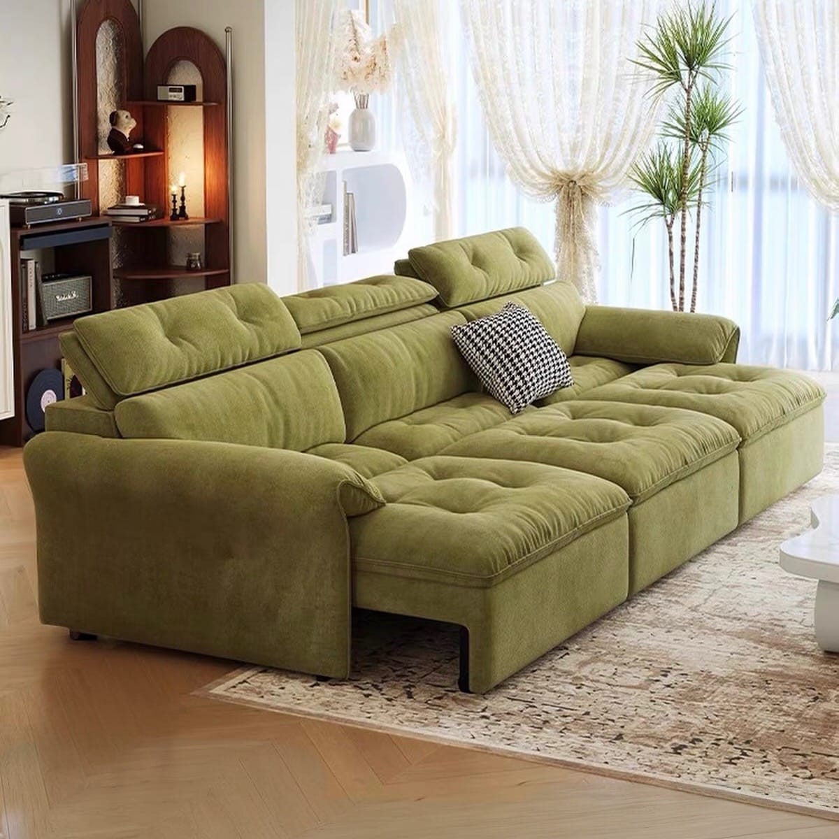 Home Atelier Greken Scratch Resistant Electric Extendable Sofa Bed
