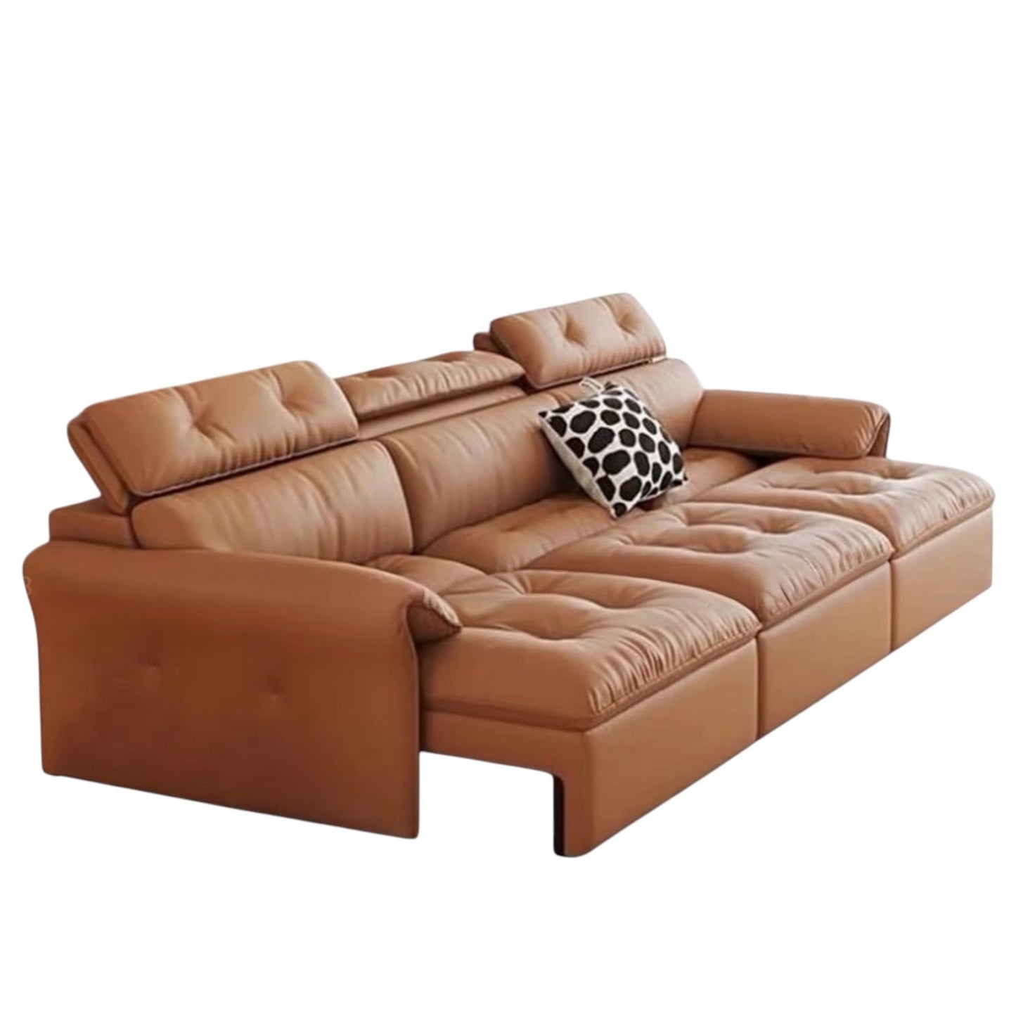Home Atelier Greken Scratch Resistant Electric Motorized Leather Sofa Bed
