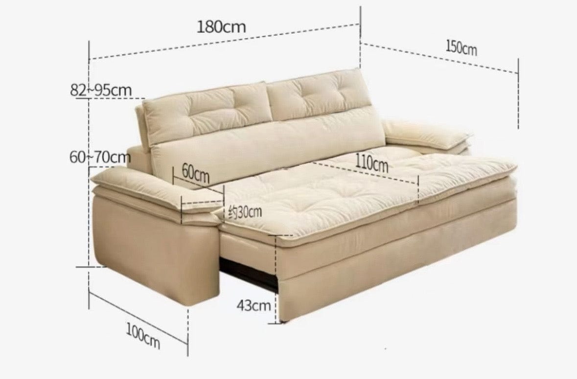 Home Atelier Greken Scratch Resistant Electric Sofa Bed